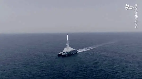 پدافند برد بلند ایرانی به دریا رسید+ عکس و فیلم