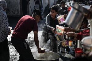  ۷۵ درصد از مردم غزه بی خانمان شده‌اند

