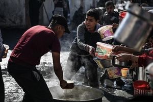 ۷۵ درصد از مردم غزه بی خانمان شده‌اند

