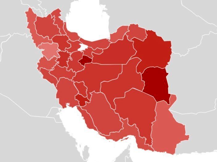 توجه نسبی کاربران استان‌ها به سعید جلیلی