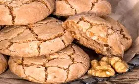 طرز تهیه شیرینی گردویی