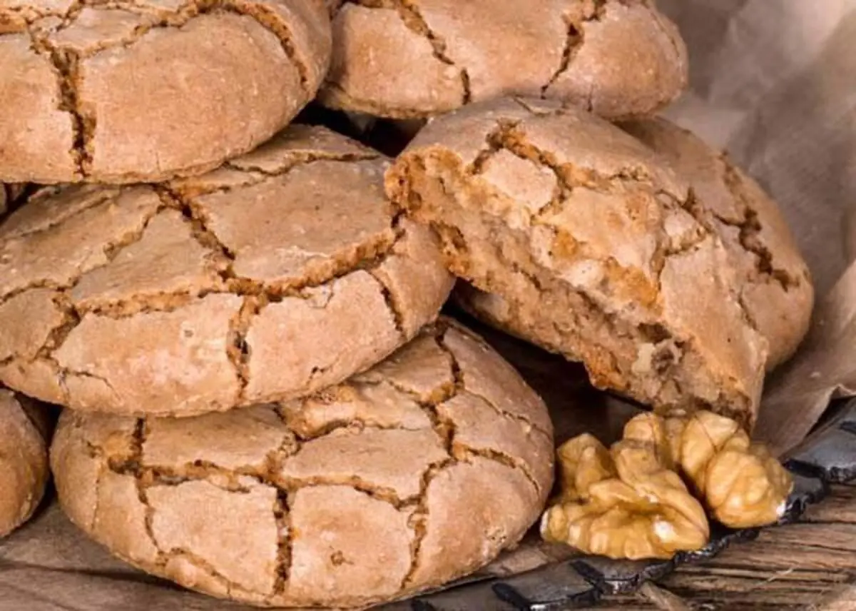 طرز تهیه شیرینی گردویی