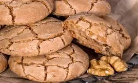 طرز تهیه شیرینی گردویی