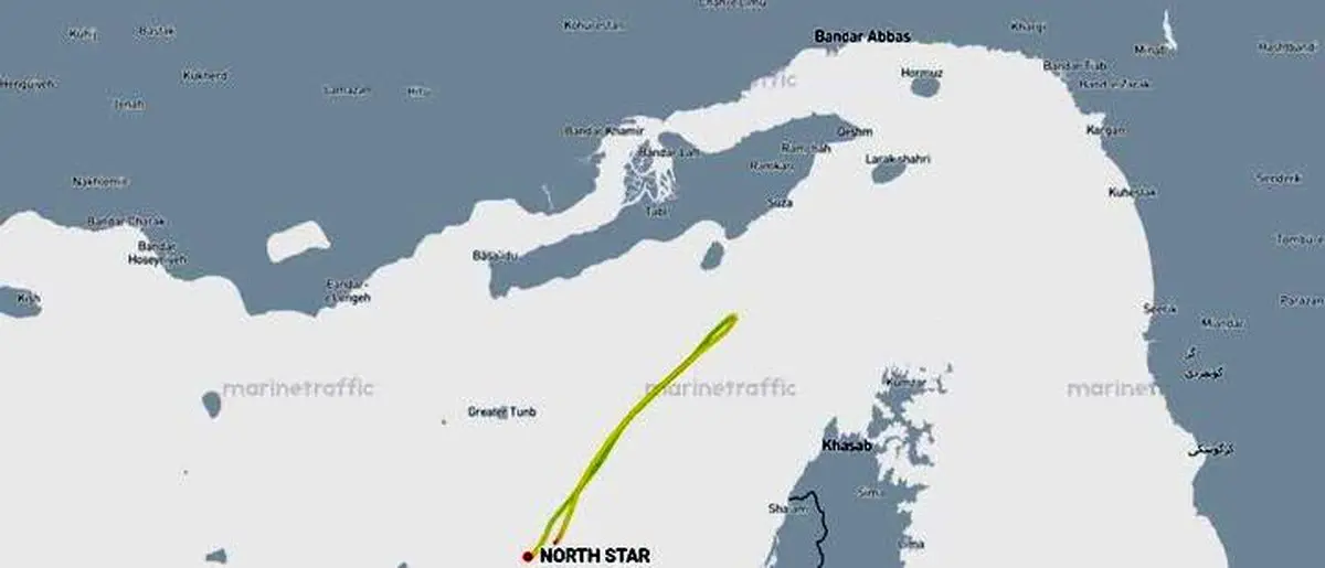 عقب نشینی کشتی غول پیکر در پی ورود یگان های عملیاتی ایران