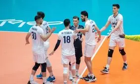 دومین برد والیبال ایران در قهرمانی آسیا در برابر عراق 