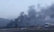 اصابت پرتابه به یک مخزن سوخت در محدوده اطراف فرودگاه مشهد/ شهرک صنعتی زبرخان نیشابور نیز مورد هدف قرار گرفت
