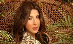 پیراهن پرزرق و برق نانسی عجرم در کنسرت جدیدش