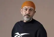 مهران غفوریان عزادار شد و سوتی بدی داد!/ عکس