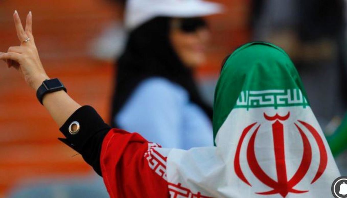 بانوان هم تماشاگر بازی ایران لبنان شدند