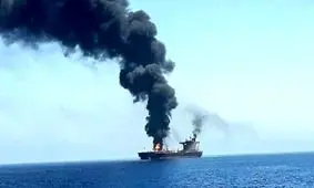 نهاد دریایی انگلیس از وقوع حادثه دریایی نزدیک سواحل عمان خبر داد