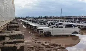 بدنه ام‌وی‌ام های خسارت دیده از سیل بم از خط تولید خارج شدند