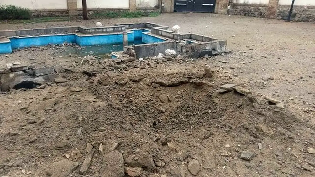 آسیب به ساختمان پژوهشکده هنر فرهنگستان هنر در حملات بامداد دوشنبه ۲۵ اسفند/ تصاویر

