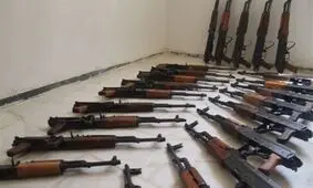 انهدام باند قاچاق سلاح در جنوب سیستان و بلوچستان/ ویدئو
