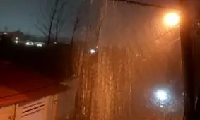 گیلان ناگهان از نیمه‌شب به‌هم ریخت/ ویدئو