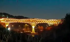 پل طبیعت نارنجی می‌شود