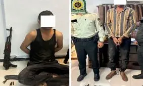 درگیری پلیس با شرور و جنایتکار مسلح در فیروزآباد