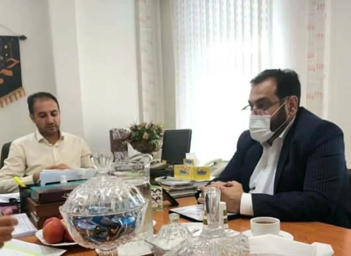 نشست مدیر کل امور استان‌های وزارت کار با مدیر کل تعاون کار و رفاه اجتماعی خوزستان