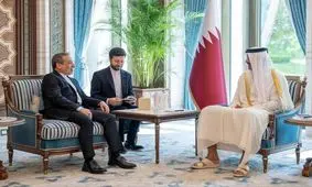 رایزنی عراقچی و امیر قطر درباره مسائل منطقه‌ای و بین‌المللی