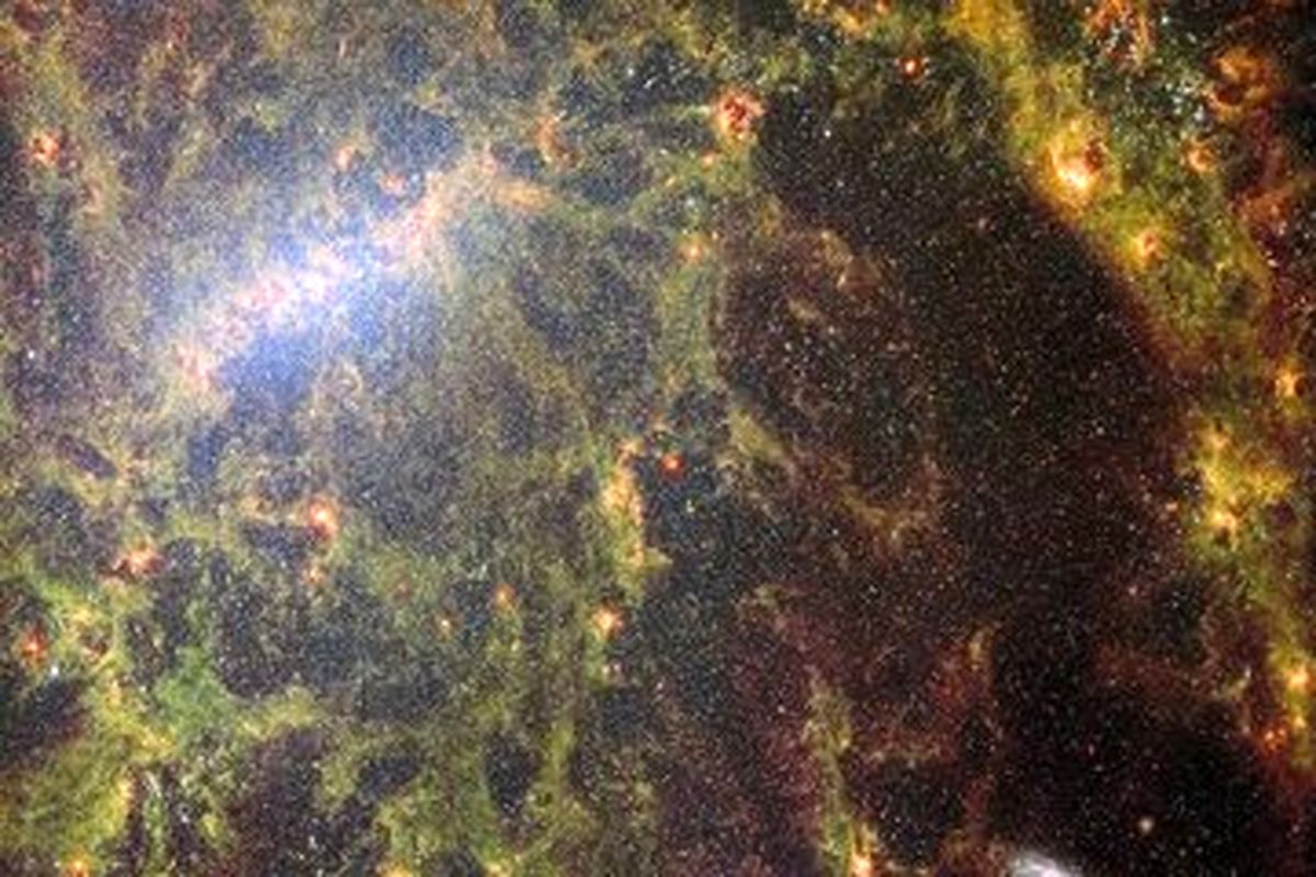 تلسکوپ جیمز وب یک کهکشان شبیه به راه شیری پیدا کرد