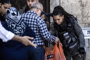  جلوگیری پلیس اسرائیل از ورود فلسطینی‌ها به مسجد الاقصی