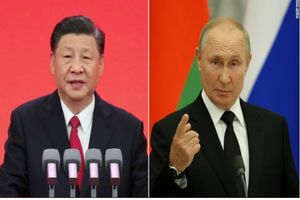 احتمال حمله نظامی چین به تایوان پس از حمله روسیه به اوکراین