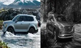 مزدا CX-۹ مدل ۲۰۲۱ در مقابل کیا تلوراید ۲۰۲۱ 