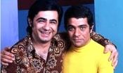 قابی از تاریخ؛ ژست صمیمی «داریوش، عارف، وثوقی و حجازی»؛ سال ۵۱