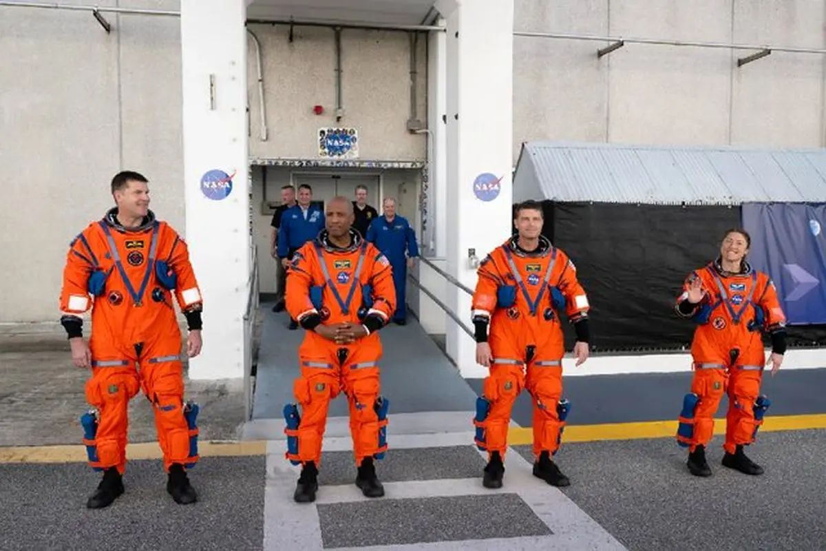 تمرین فضانوردان «آرتمیس ۲» برای نمایش روز پرتاب

