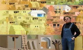 رونمایی از ۱۲ اثر نقاشی دیده نشده پرویز کلانتری ‌
