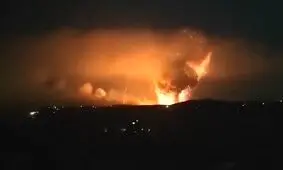 شنیده شدن صدای انفجار در استان درعا سوریه