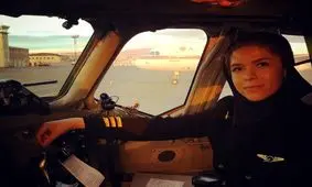 آسمان ایران زیر پای یک زن/ ویدئو