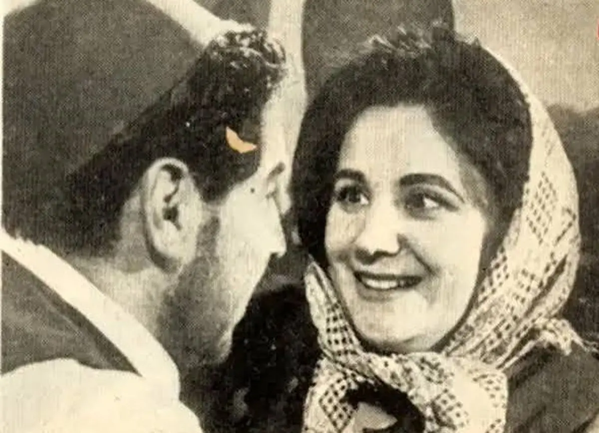 سفر در زمان؛ «تهمینه اطمینان مقدم» همسر اول ایرج قادری در 77 سالگی؛ سال 91 