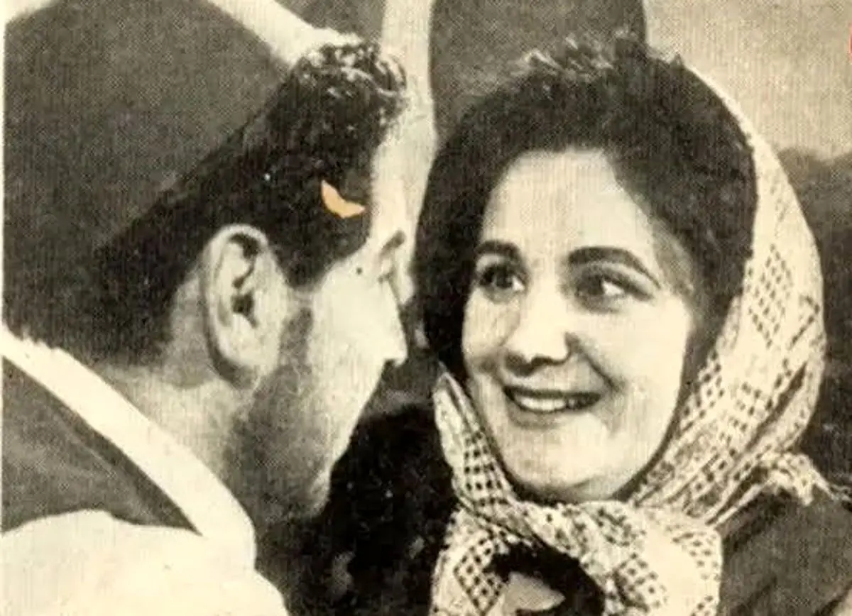 سفر در زمان؛ «تهمینه اطمینان مقدم» همسر اول ایرج قادری در 77 سالگی؛ سال 91 