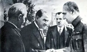 انتشار فیلم اولین روزهای سفر رضا پهلوی به ترکیه در سال ۱۹۳۴/ ویدئو