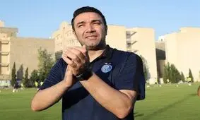 نکونام تماشاگر بازی لیگ برتری شد