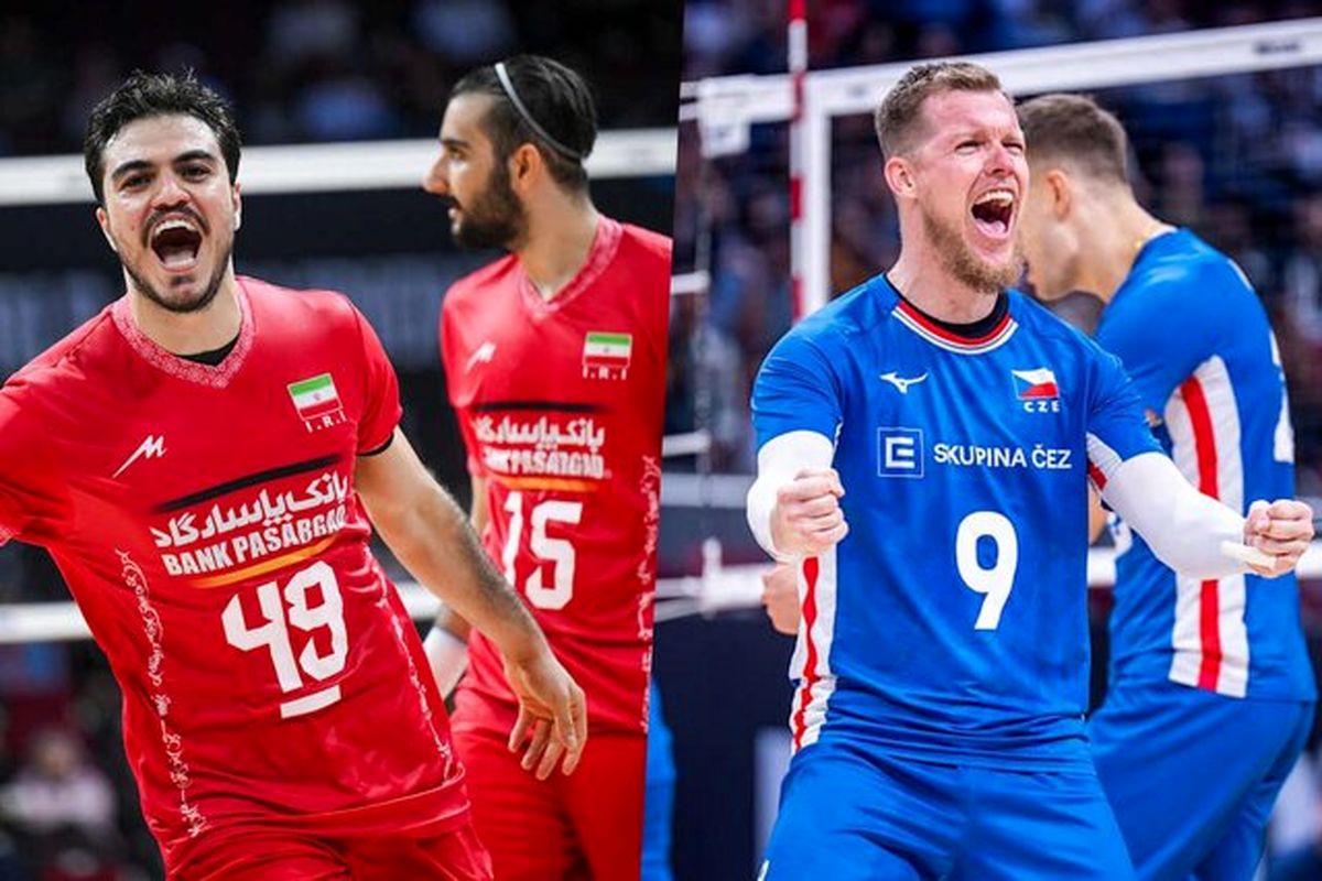 ایران - جمهوری چک؛ شانس طلایی والیبال برای ثبت در تاریخ
