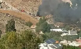 حمله پهپادی جدید اسرائیل به جنوب لبنان/ عکس

