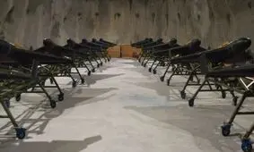 شهر پهپادی زیرزمینی سپاه برای نخستین بار رونمایی شد

