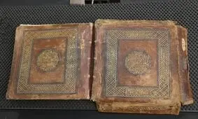 سرقت قرآن نادر مسجدالاقصی از سوی صهیونیست‌ها/ عکس
