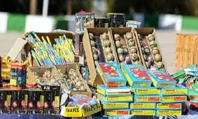 کشف بیش از 4 هزار عدد انواع مواد محترقه خارجی در آبادان