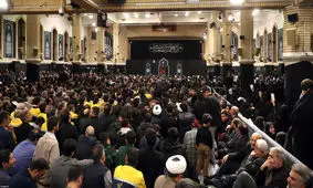 آخرین شب مراسم عزاداری حضرت فاطمه‌زهرا سلام‌الله‌علیها

