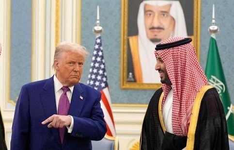 پذیرایی با رقص و آواز عربی از ترامپ در ضیافت شام بن سلمان/ ویدئو