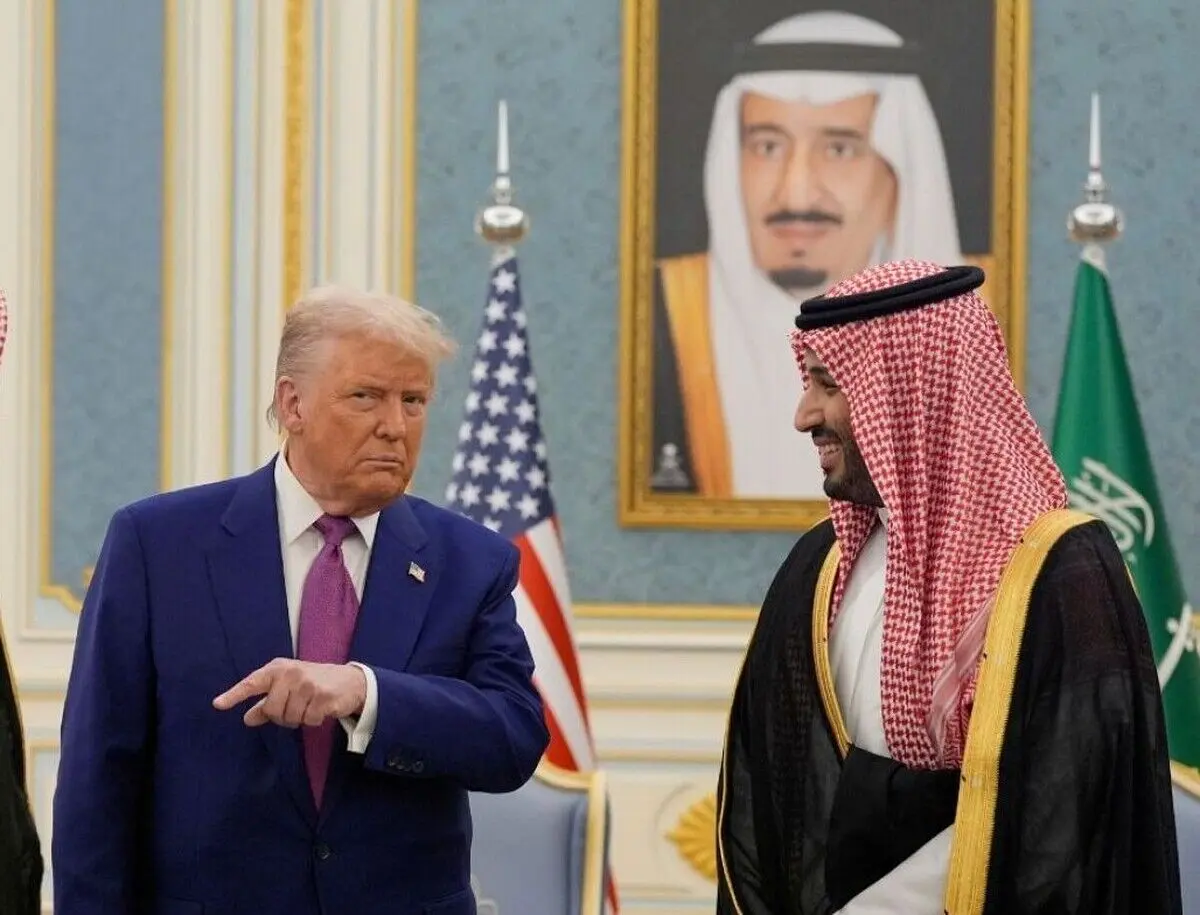 پذیرایی با رقص و آواز عربی از ترامپ در ضیافت شام بن سلمان/ ویدئو