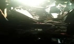 زنده زنده سوختن ۲ مرد در نیسان آبی