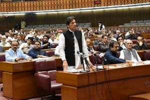 پارلمان پاکستان منحل شد

