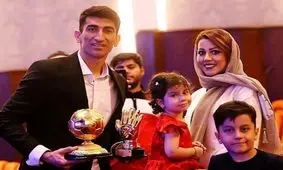 استوری همسر بیرانوند با مدال قهرمانی