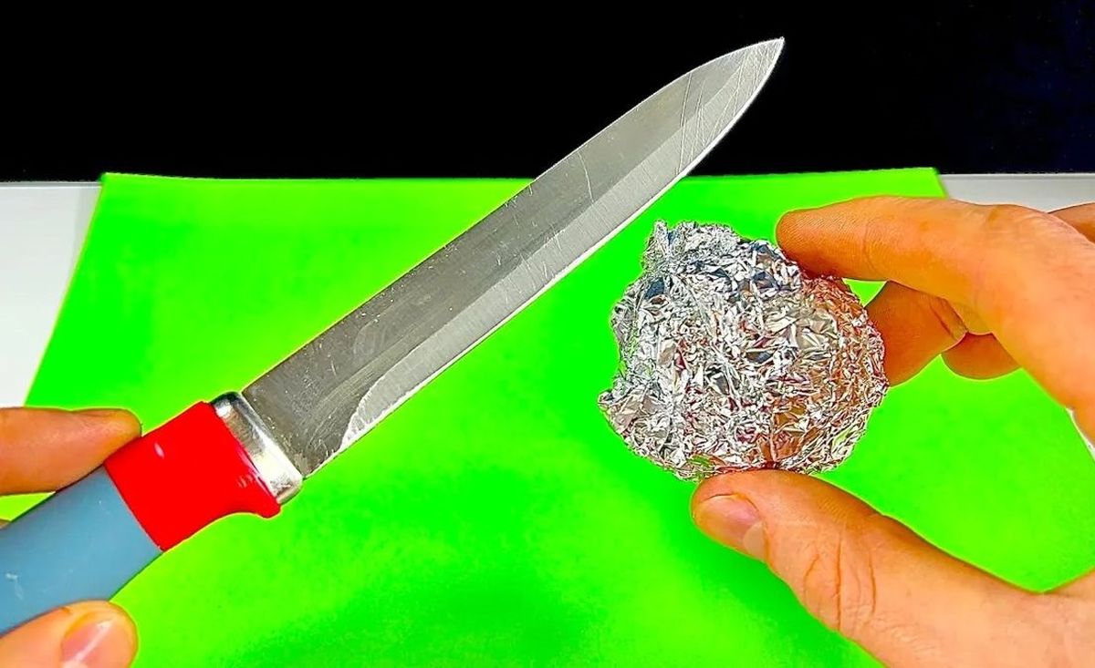 چند ترفند برای تیز کردن چاقو/ ویدئو