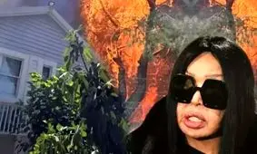 آتش‌سوزی در ویلای خواننده سرشناس ترک در آنتالیا