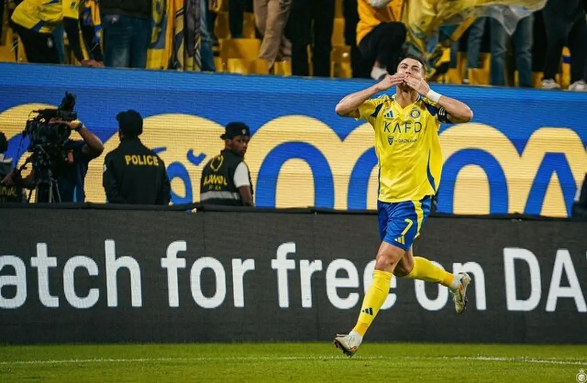 پیروزی النصر با دبل کریستیانو رونالدو

