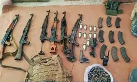 کشف ۲۱۸ قبضه سلاح در  رزمایش اطلاعاتی و امنیتی 